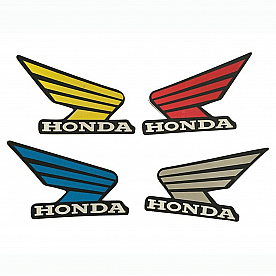 decal tem xe hiệu HONDA