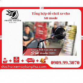 Gương chiếu hậu tròn cafe Racer